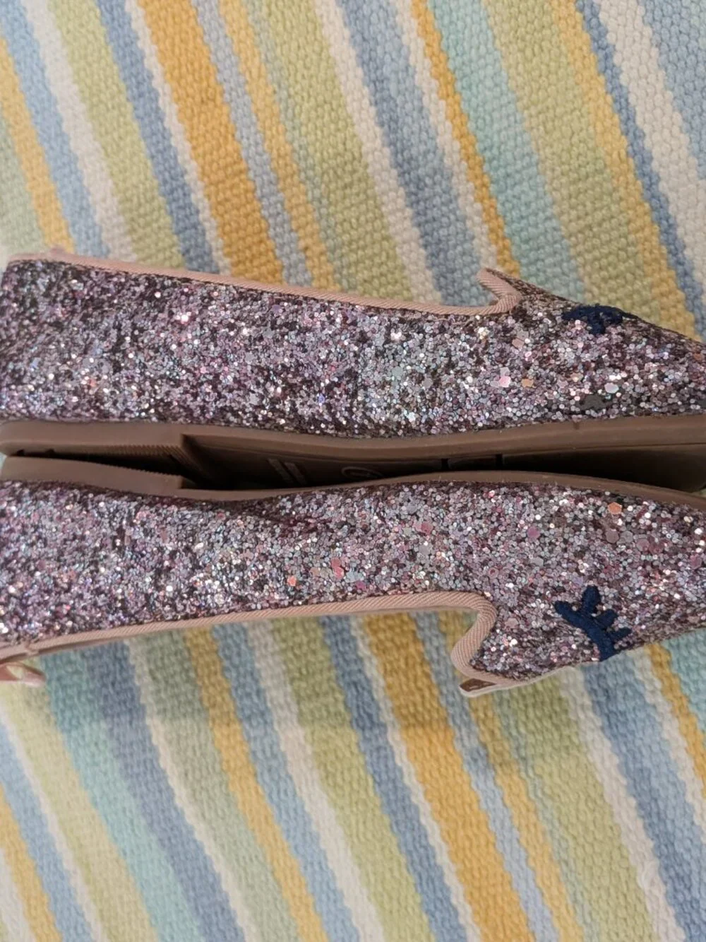 ⭐ GAP Kids Unicorn Glitter Sparkle Flats size 1